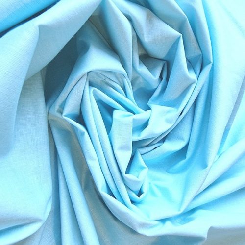 Világos türkizkék pamut perkál  00222-64