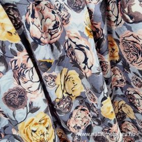 Pasztell rózsa mintás