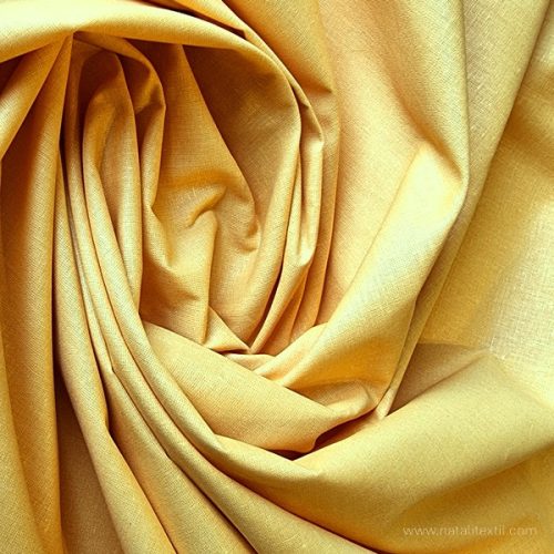 Világos okkersárga pamut perkál 24600-39, 220 cm széles