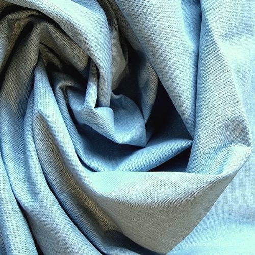 Kék penész színű pamutvászon 220 cm széles