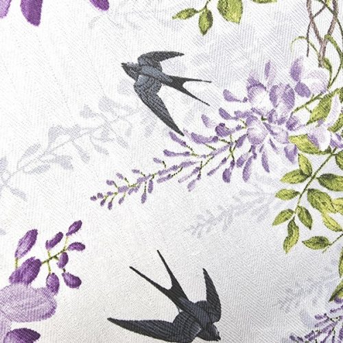 Lila orgona vastag 50 cm széles pamutvászon