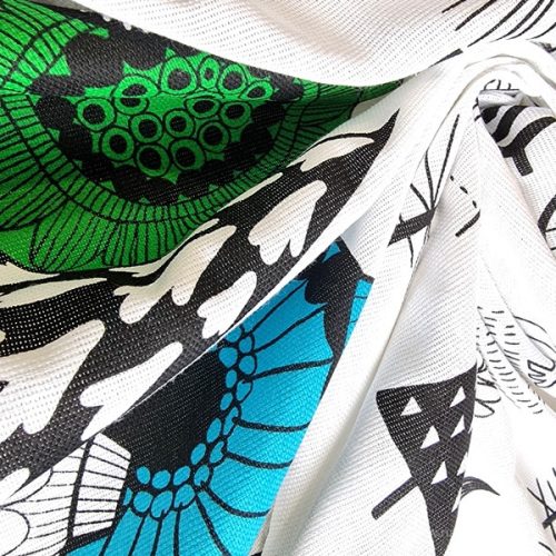 Karácsonyi skandináv stílusú pamutvászon (half panama)