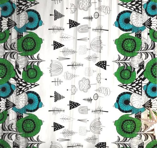 Karácsonyi skandináv stílusú pamutvászon (half panama)