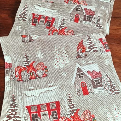 Piros manók 50 cm széles darázs szövet