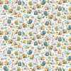 Easter eggs waffle fabric, 150 cm wide.