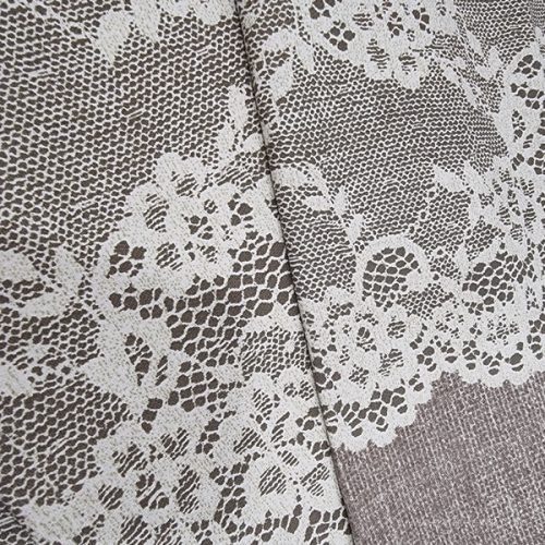 Csipke mintás vastag 50 cm széles pamutvászon