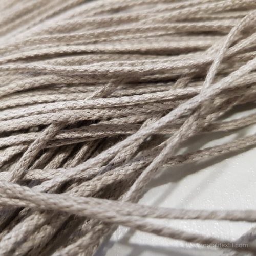 Kötött len zsinór 2 mm