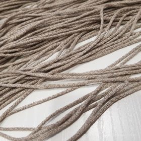 Kötött len zsinór 3 mm