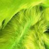 Grincs zöld középhosszú szálú műszőrme
