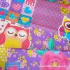 Színes patchwork pamut perkál-finom pamutvászon