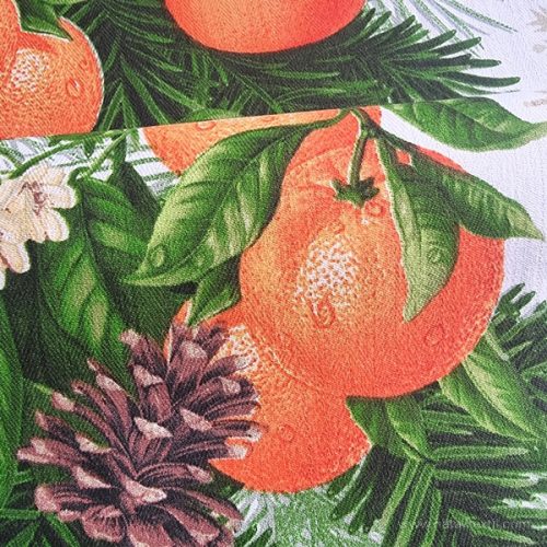 Karácsonyi mandarinok 50 cm-es vastag pamutvászon