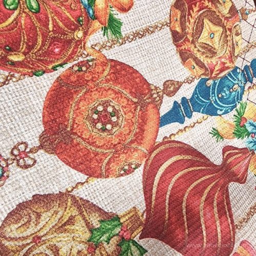 Karácsonyi díszek 50 cm széles darázs szövet